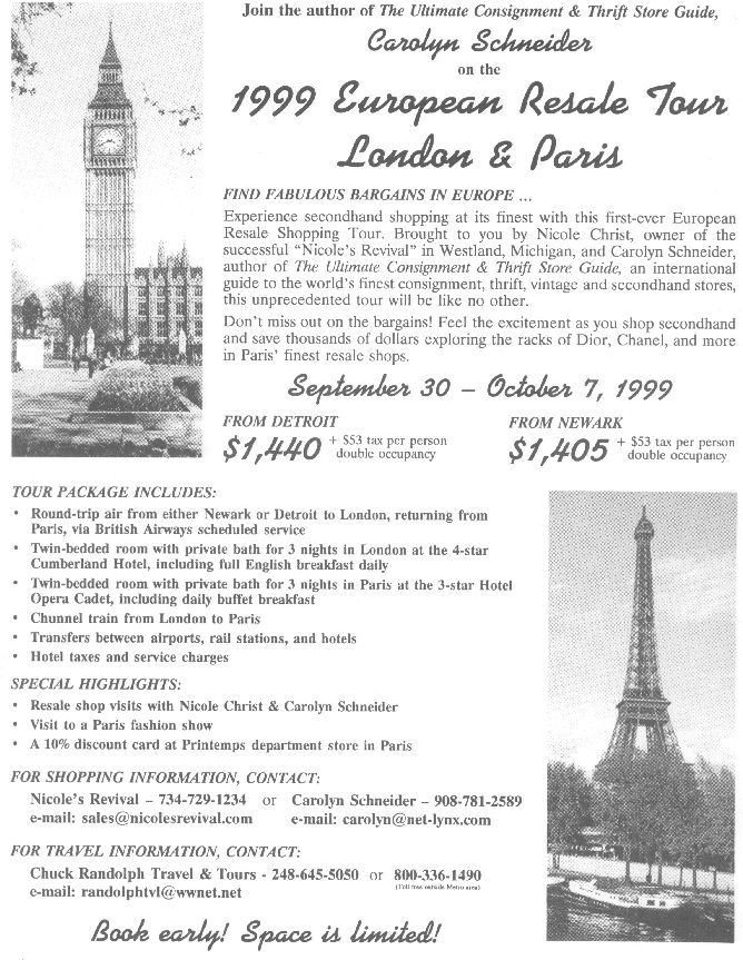 European Resale Tour